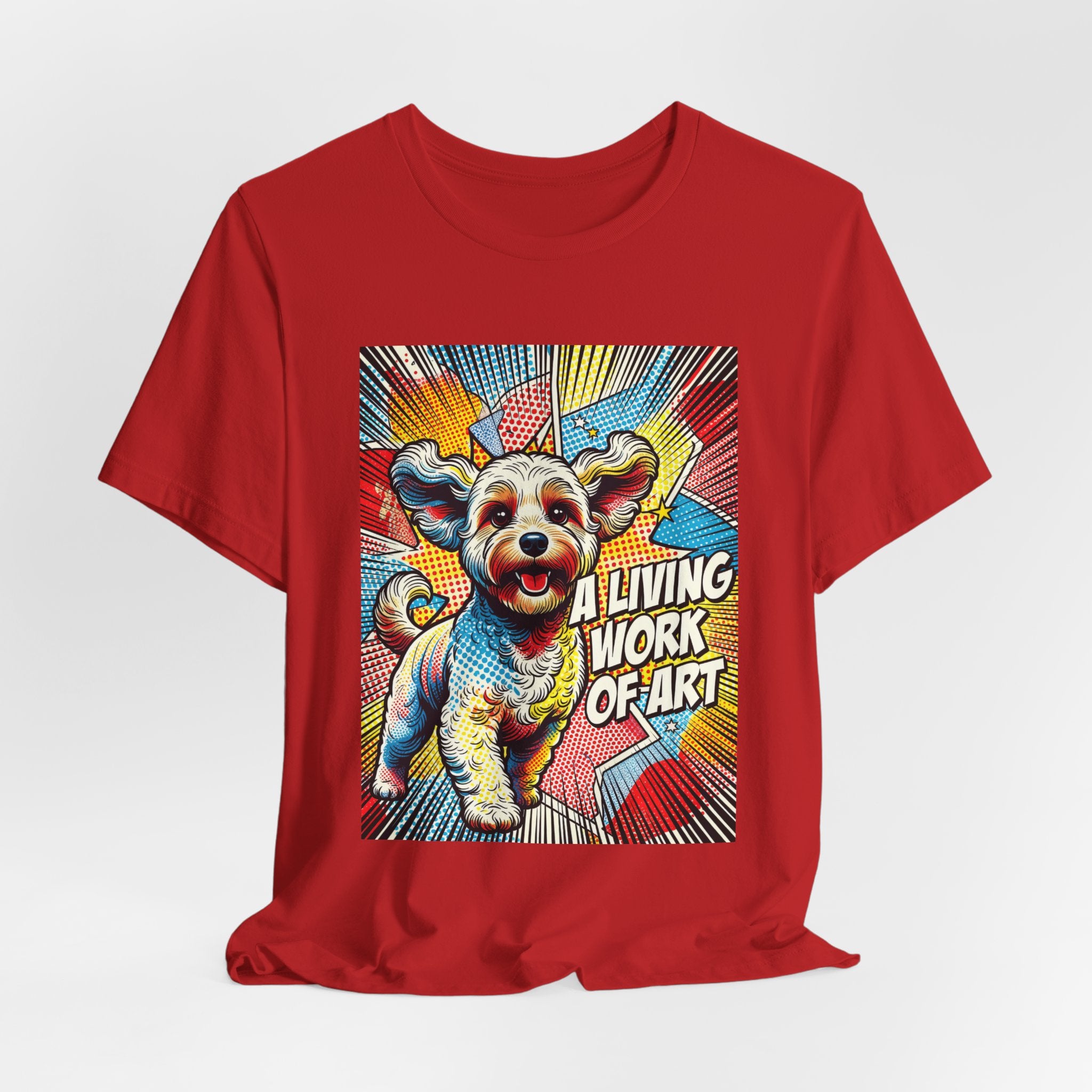 Cockapoo T Shirt | Living Work of Art Collection | Pop Art