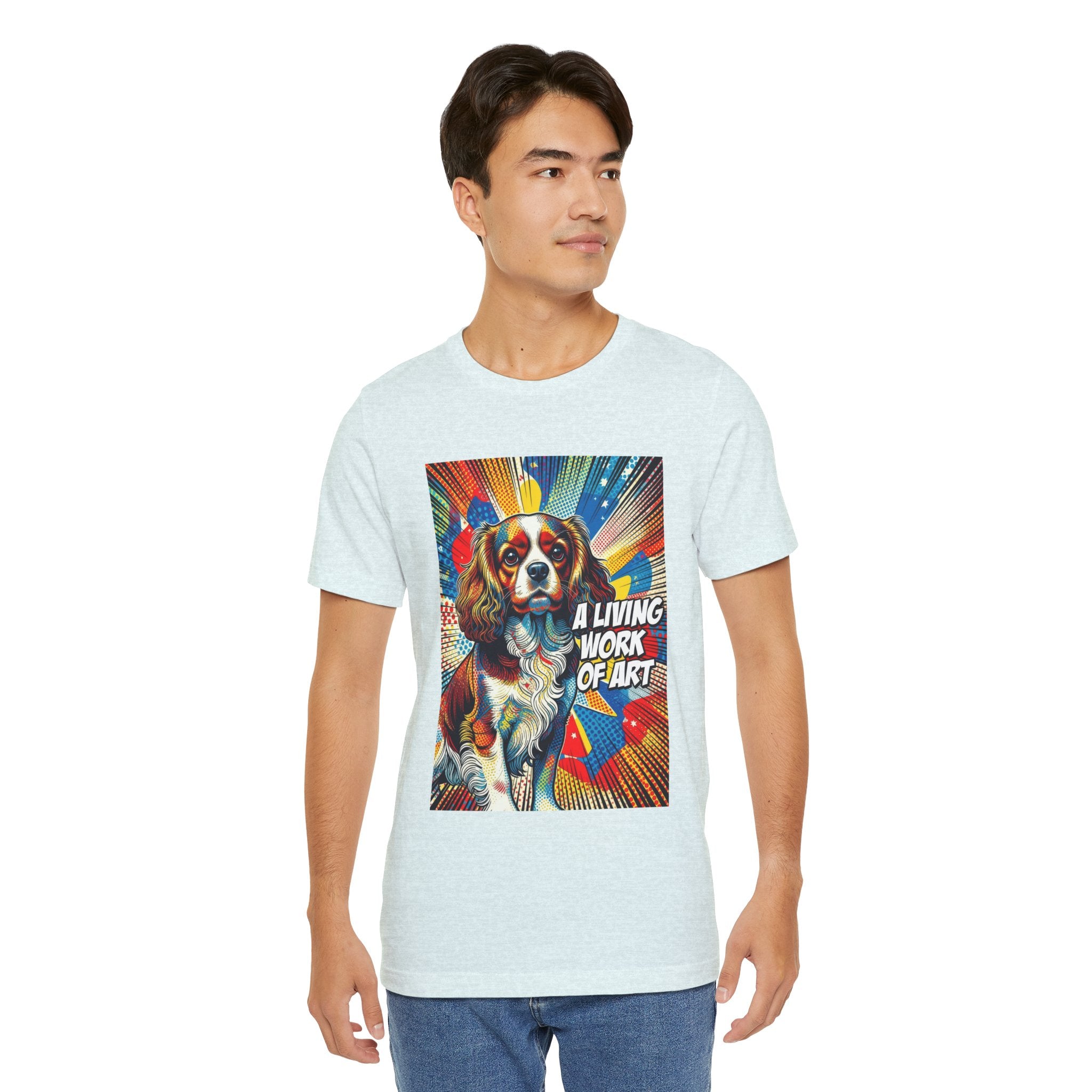 Cavalier King Charles Spaniel T Shirt | Living Work of Art Collection | Pop Art