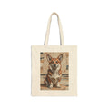 Corgi  Tote Bag | Living Work of Art Collection | Mosaic Style