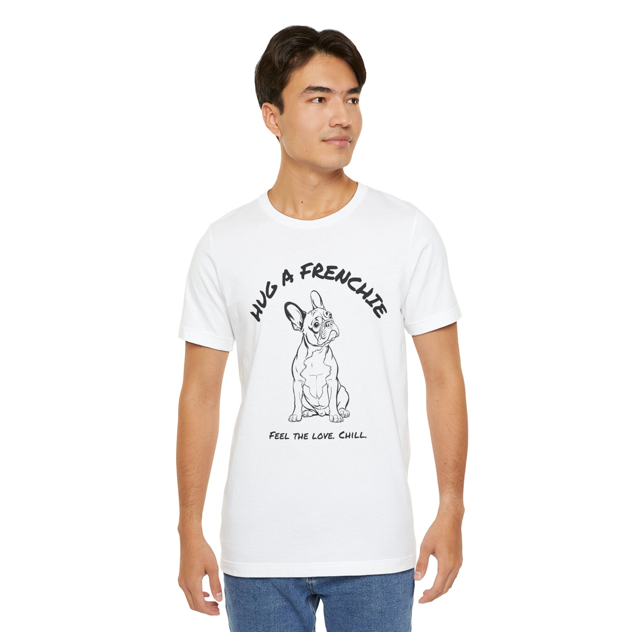 French Bulldog T Shirt | Hug a Frenchie