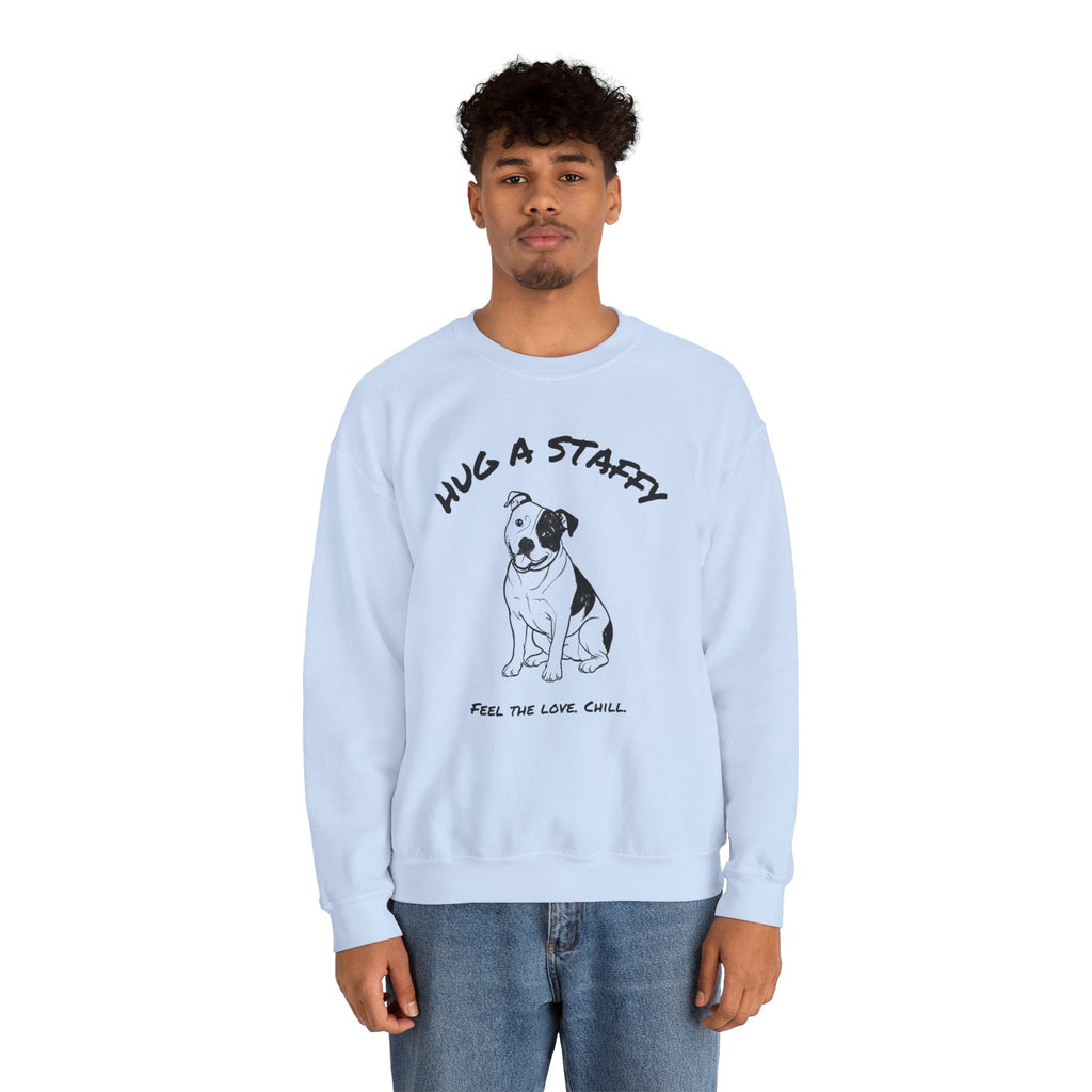 Staffordshire Bull Terrier Sweatshirt | Hug A Staffy