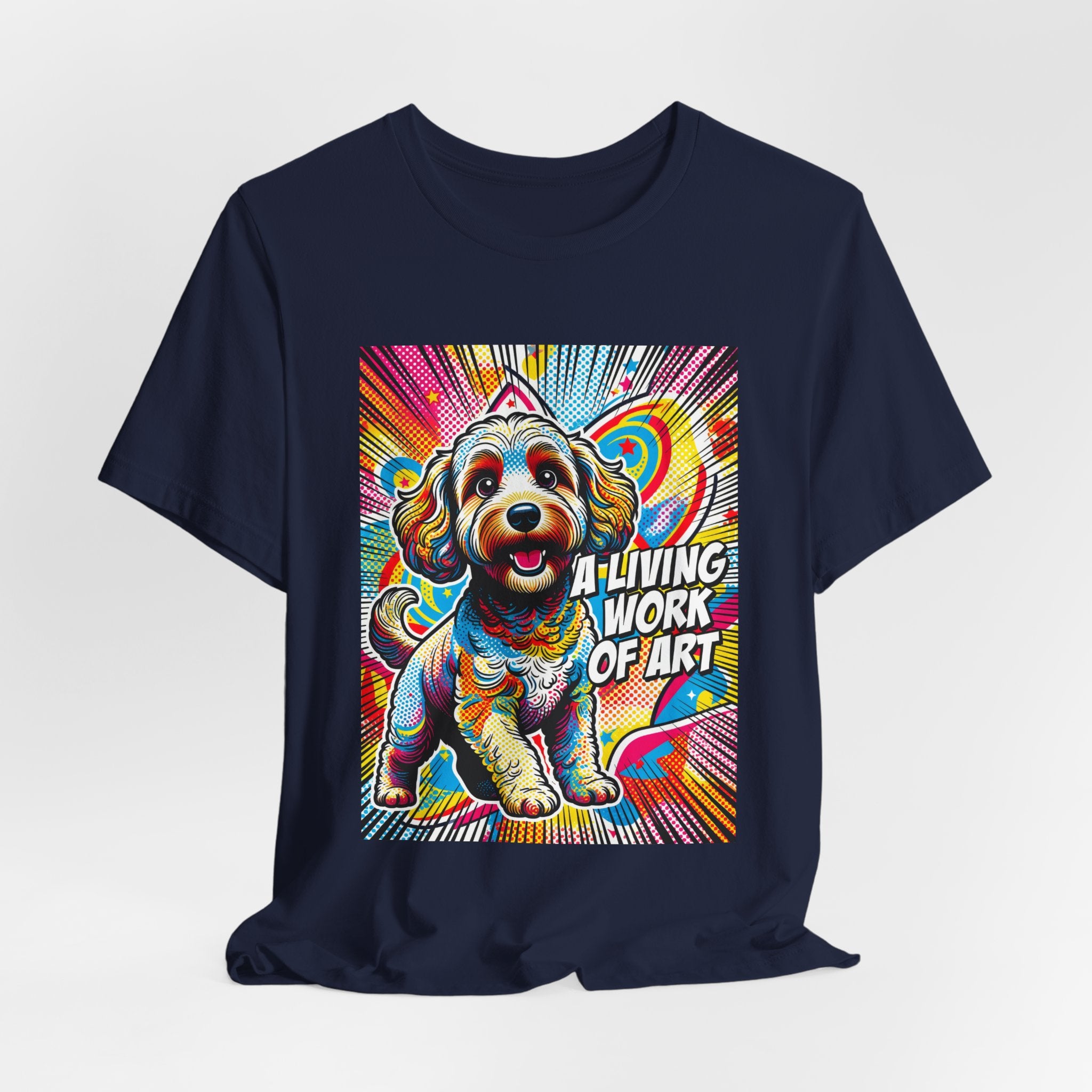 Schnoodle T Shirt | Living Work of Art Collection | Pop Art