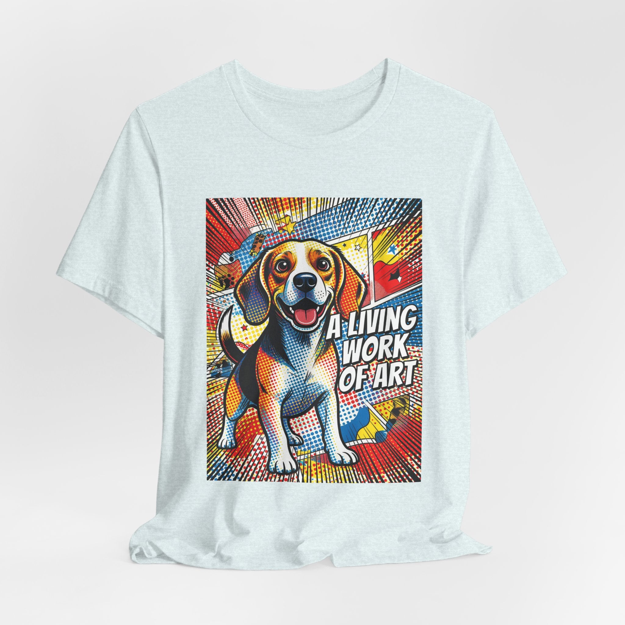 Beagle T Shirt | Living Work of Art Collection | Pop Art