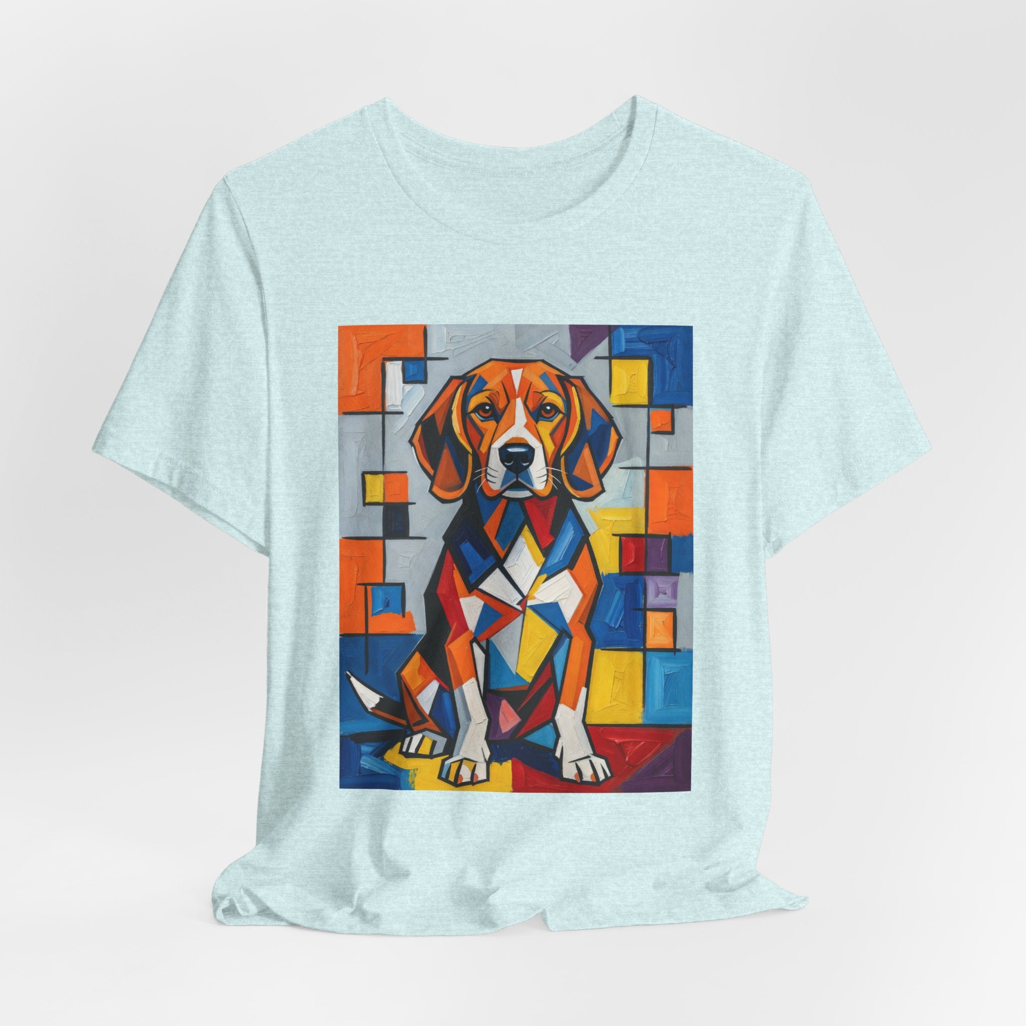 Beagle T Shirt | Living Work of Art Collection | Cubist Style