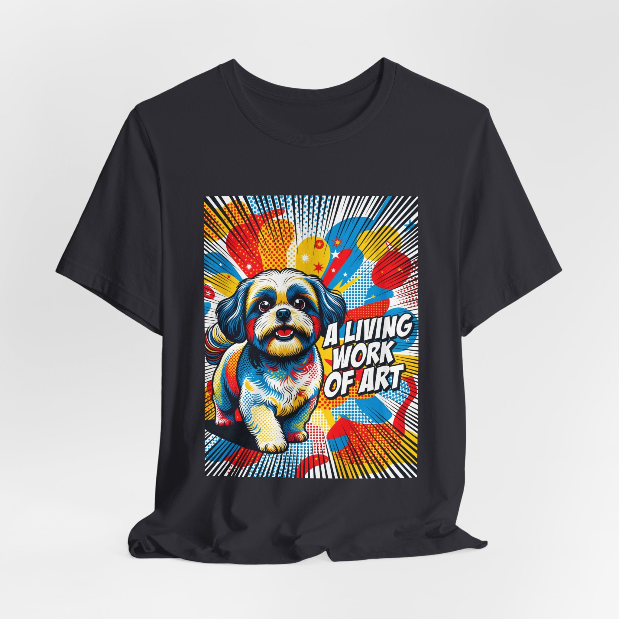 Shih Tzu T Shirt | Living Work of Art Collection | Pop Art
