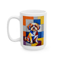 Maltipoo Coffee Mug | Living Work of Art Collection | Cubist Style