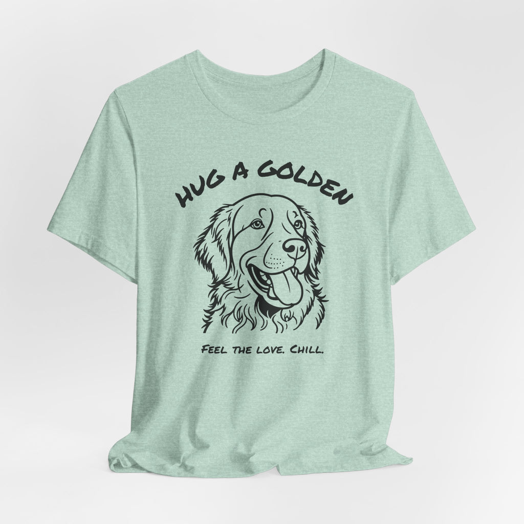 Golden Retriever T Shirt | Hug a Golden