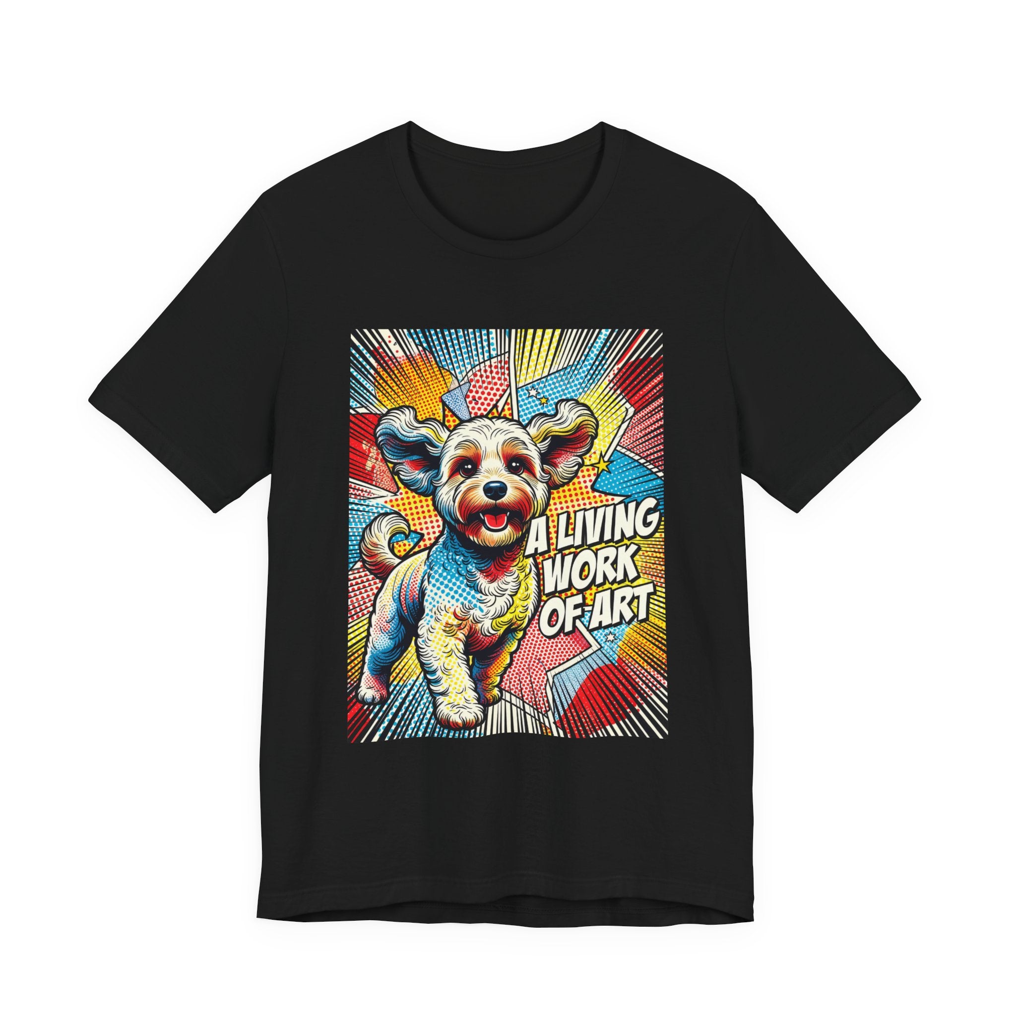 Cockapoo T Shirt | Living Work of Art Collection | Pop Art