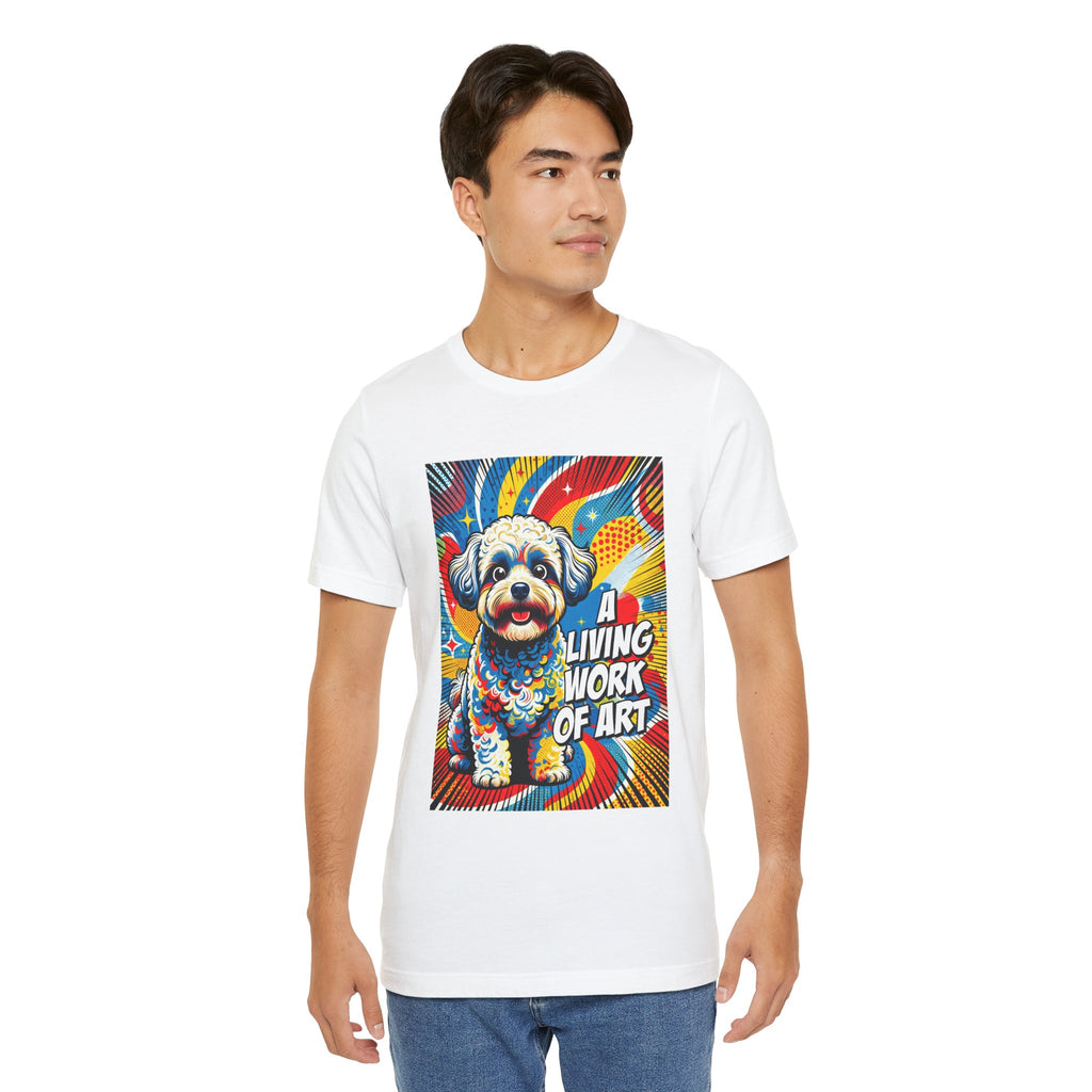 Shih-Poo T Shirt | Living Work of Art Collection | Pop Art