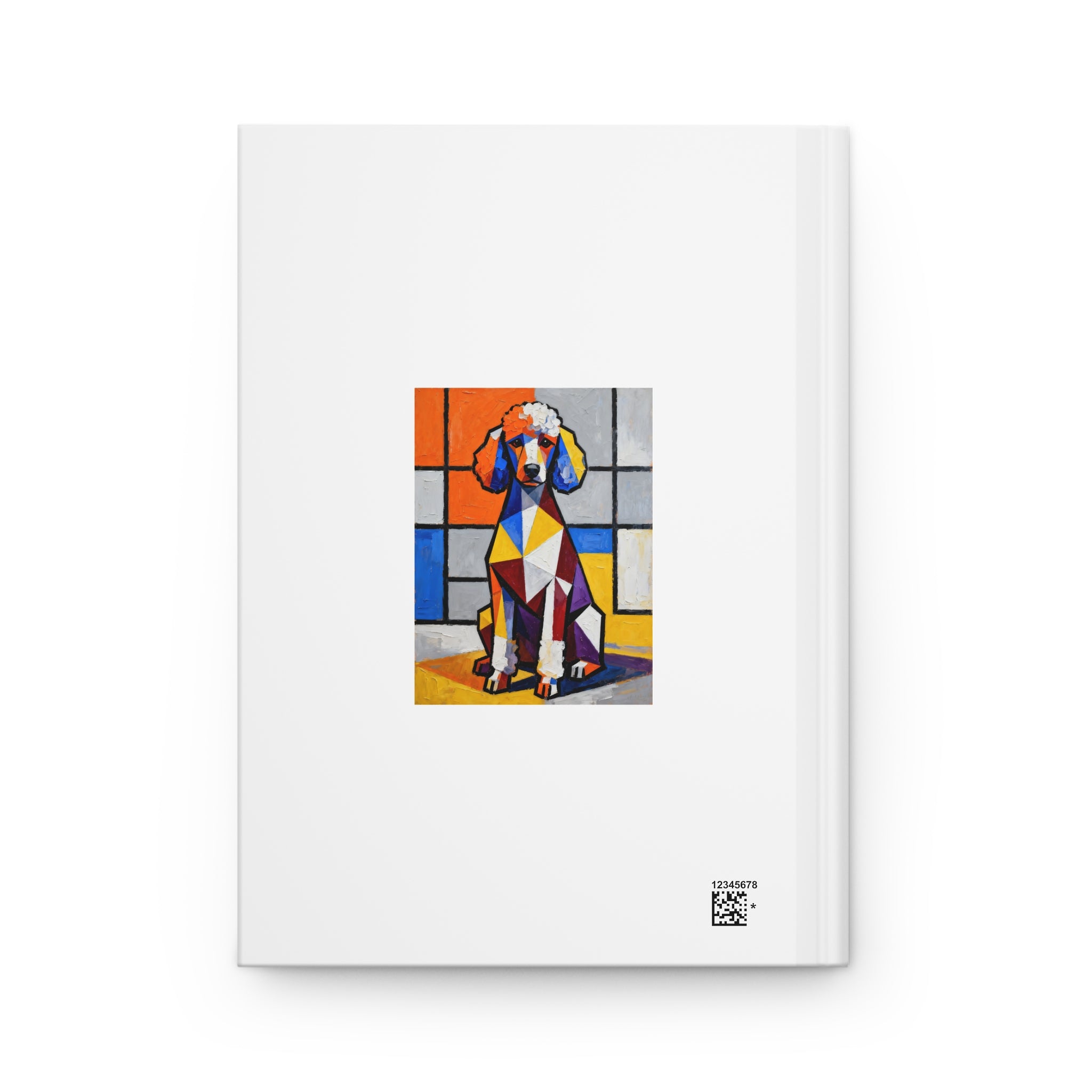 Poodle Notebook | Living Work of Art Collection | Cubist Style