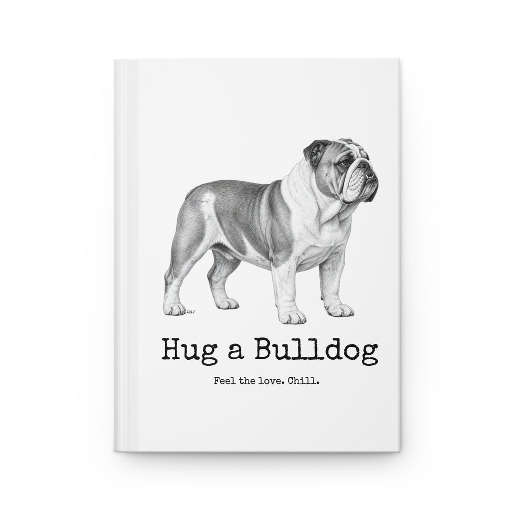 Bulldog Notebook | Hug a Bulldog