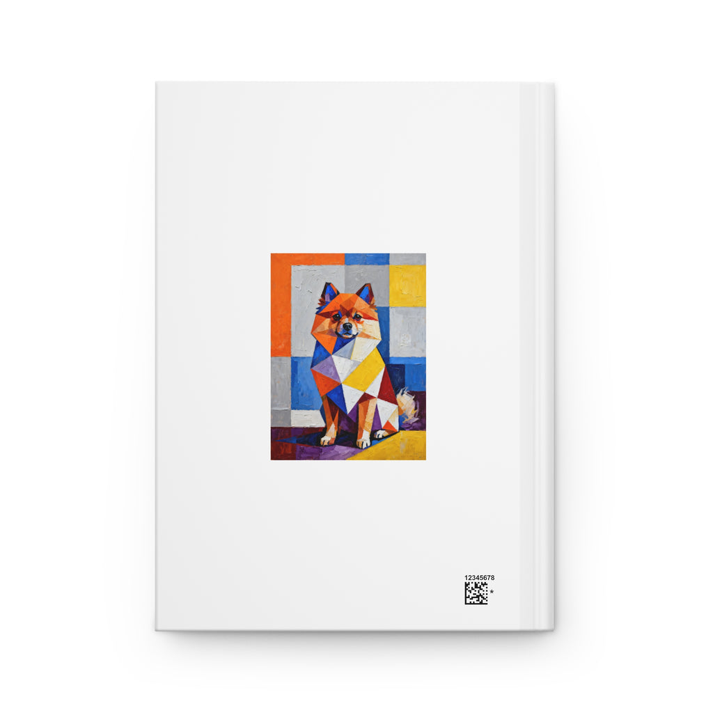 Pomeranian Notebook | Living Work of Art Collection | Cubist Style