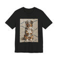 Australian Shepherd T Shirt | Living Work of Art Collection | Mosaic Style