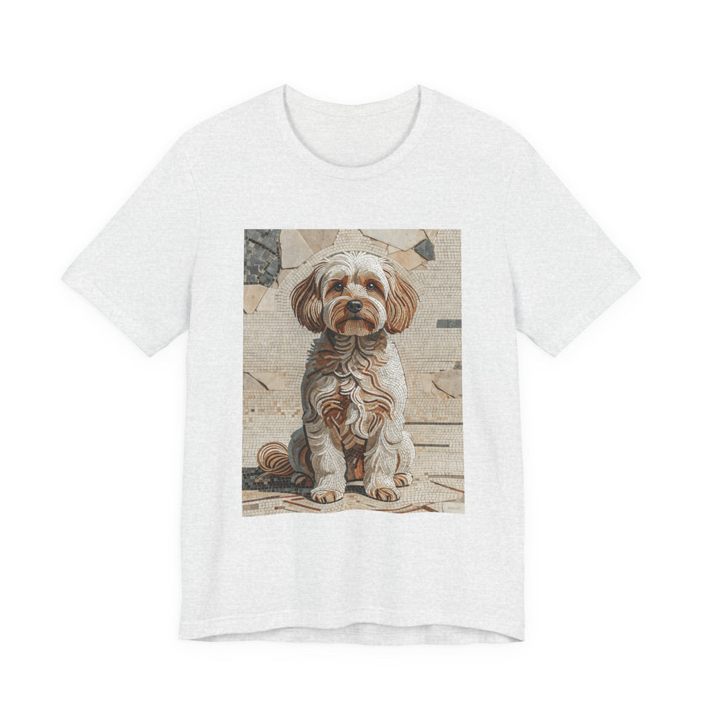 Maltipoo T Shirt | Living Work of Art Collection | Mosaic Style