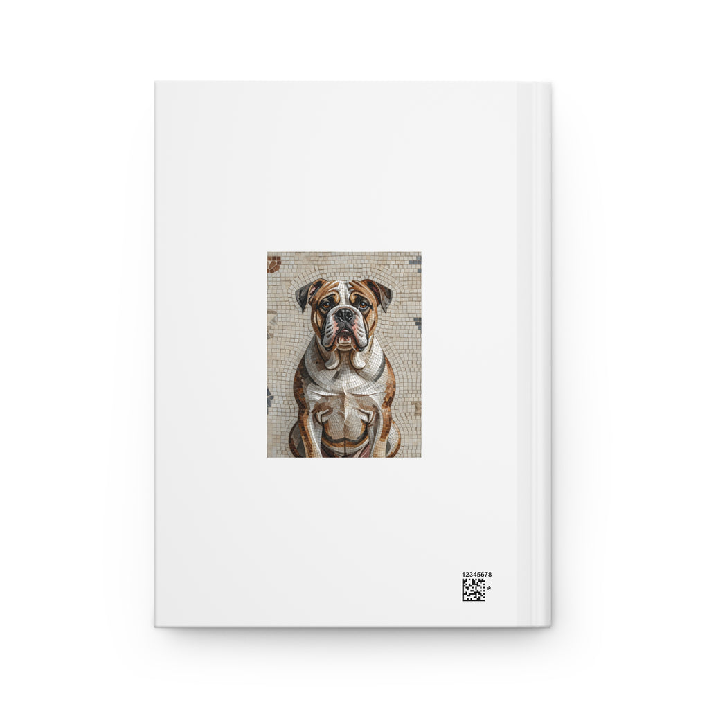 Bulldog Notebook | Living Work of Art Collection | Mosaic Style