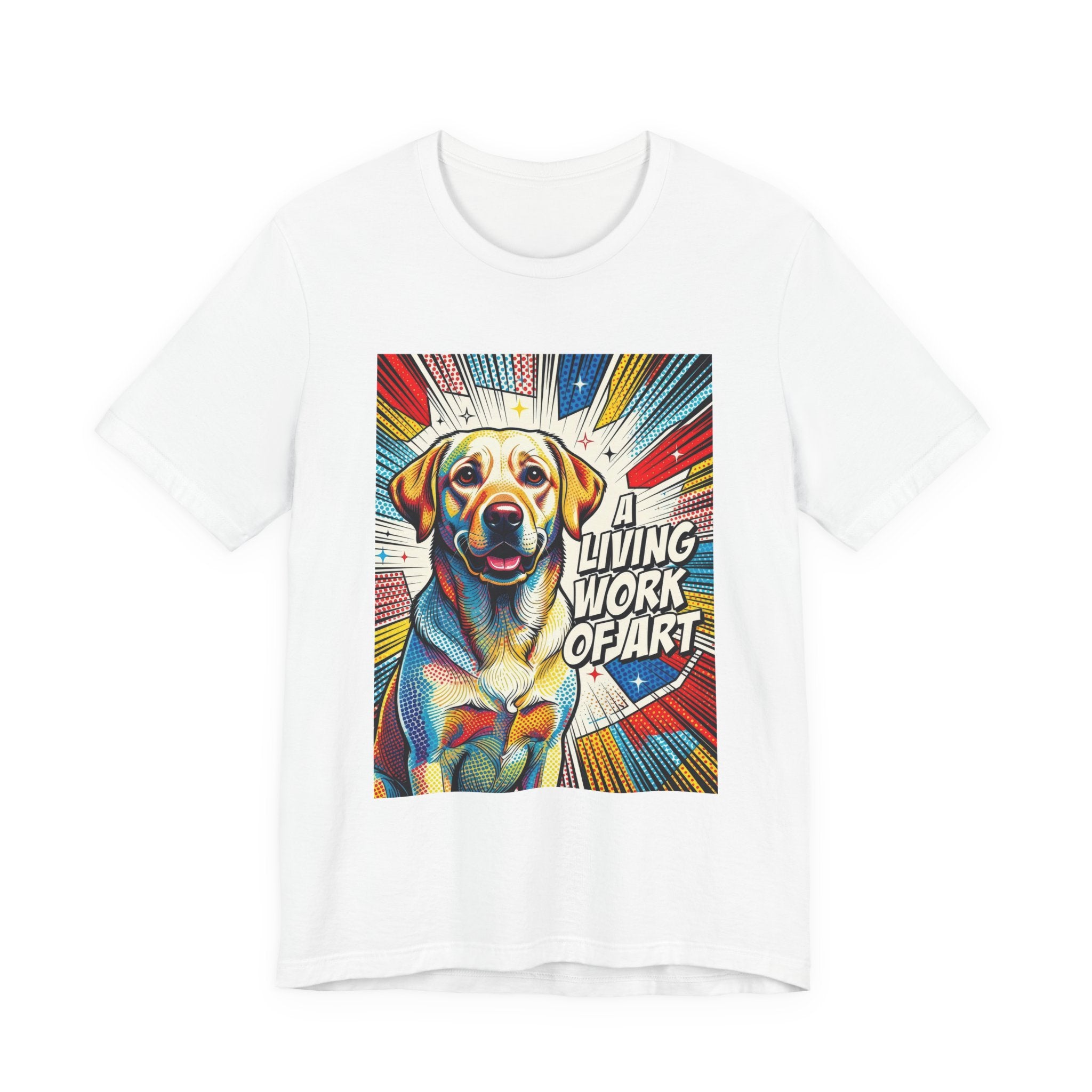Labrador Retriever T Shirt | A Living Work of Art Collection | Pop Art