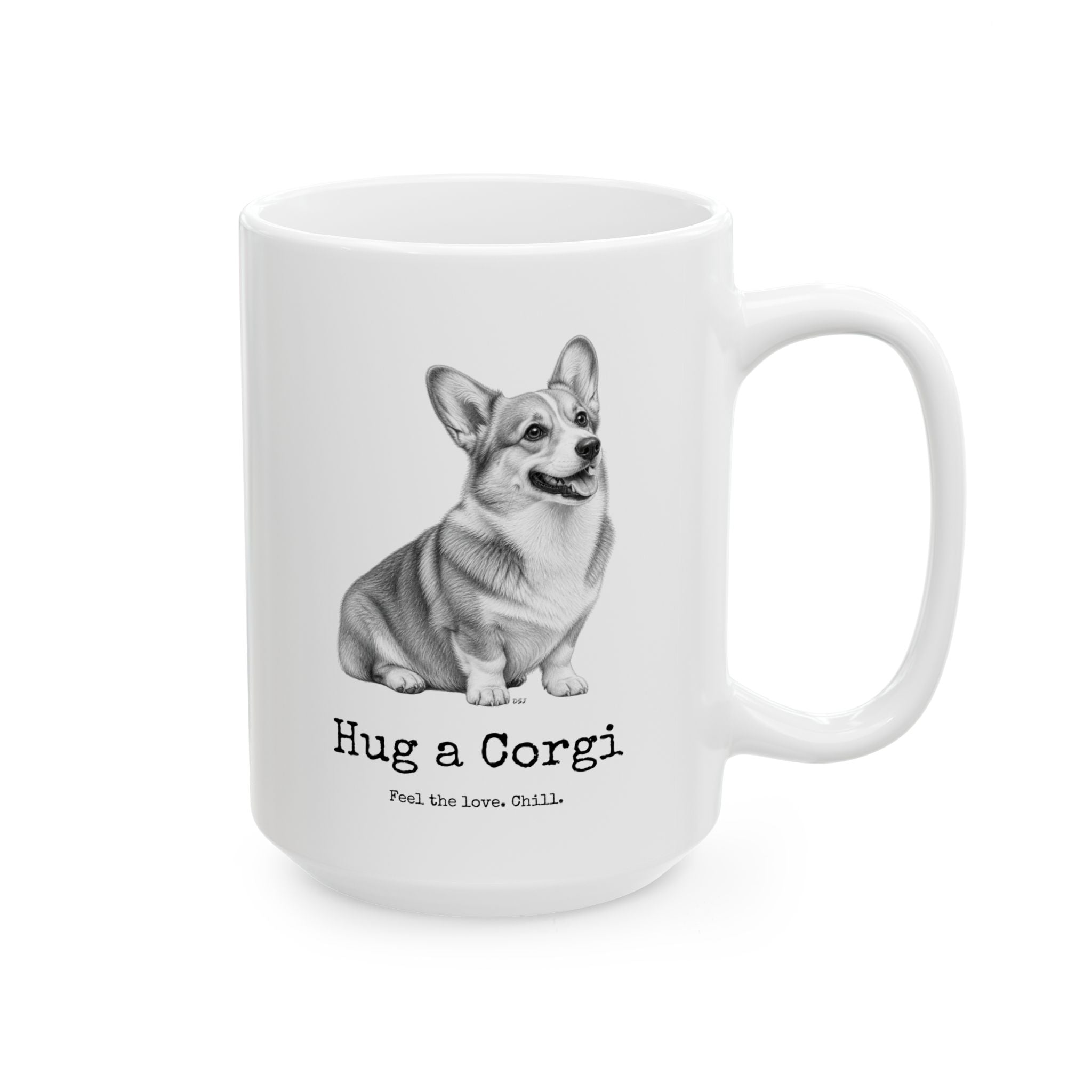 Corgi Coffee Mug | Hug a Corgi