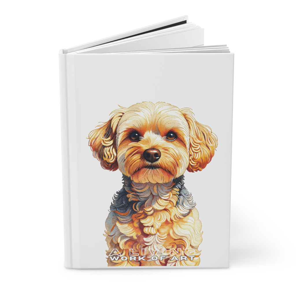 Yorkipoo Notebook | Living Work of Art Collection | Pointillism Style