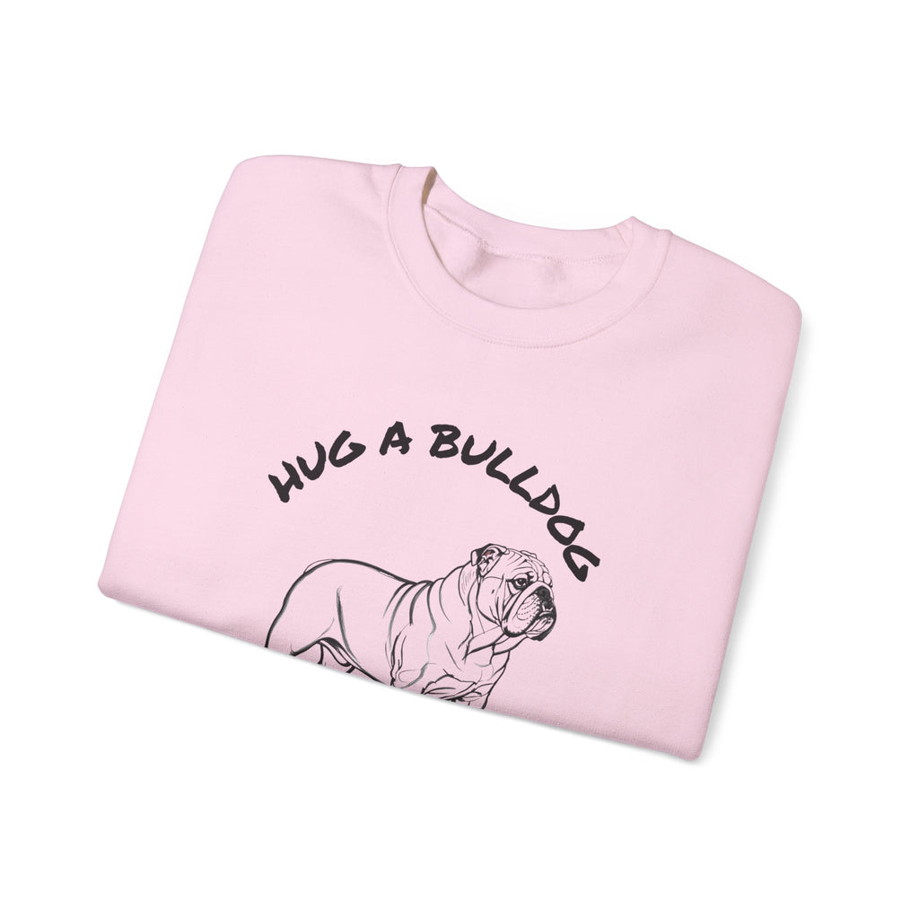 Bulldog Sweatshirt | Hug A Bulldog