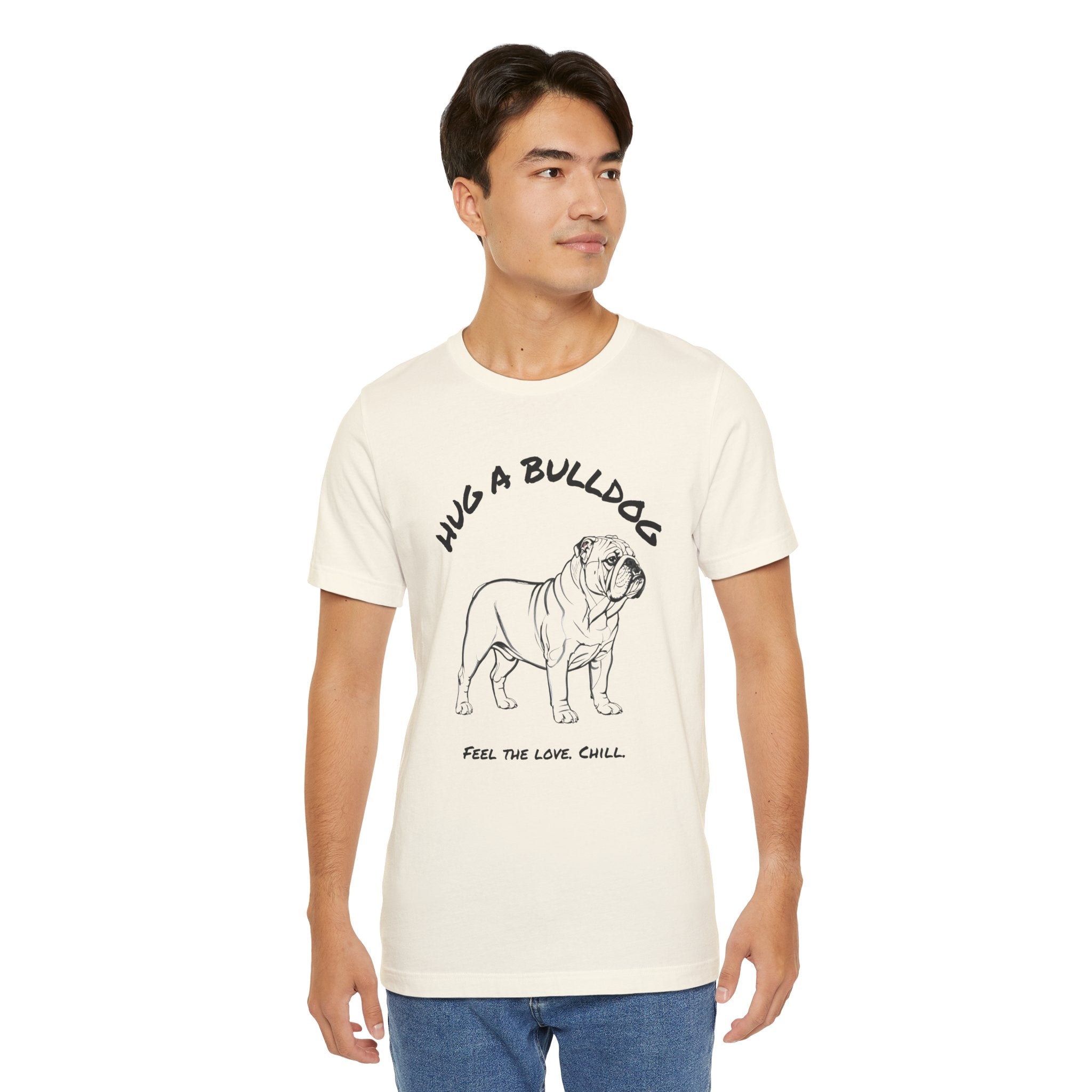 Bulldog T Shirt | Hug a Bulldog
