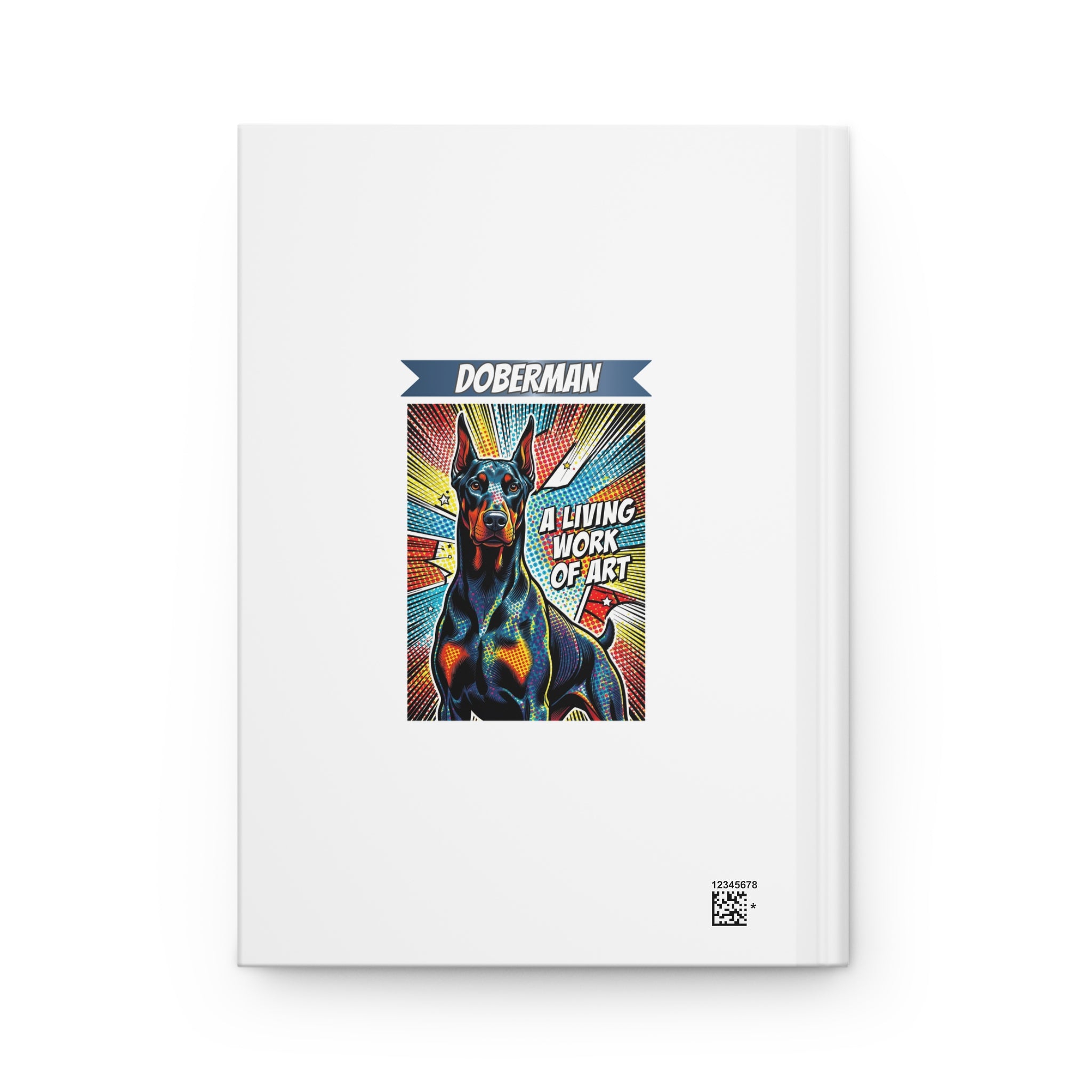 Doberman Pinscher Notebook | Living Work of Art Diary Collection | Pop Art