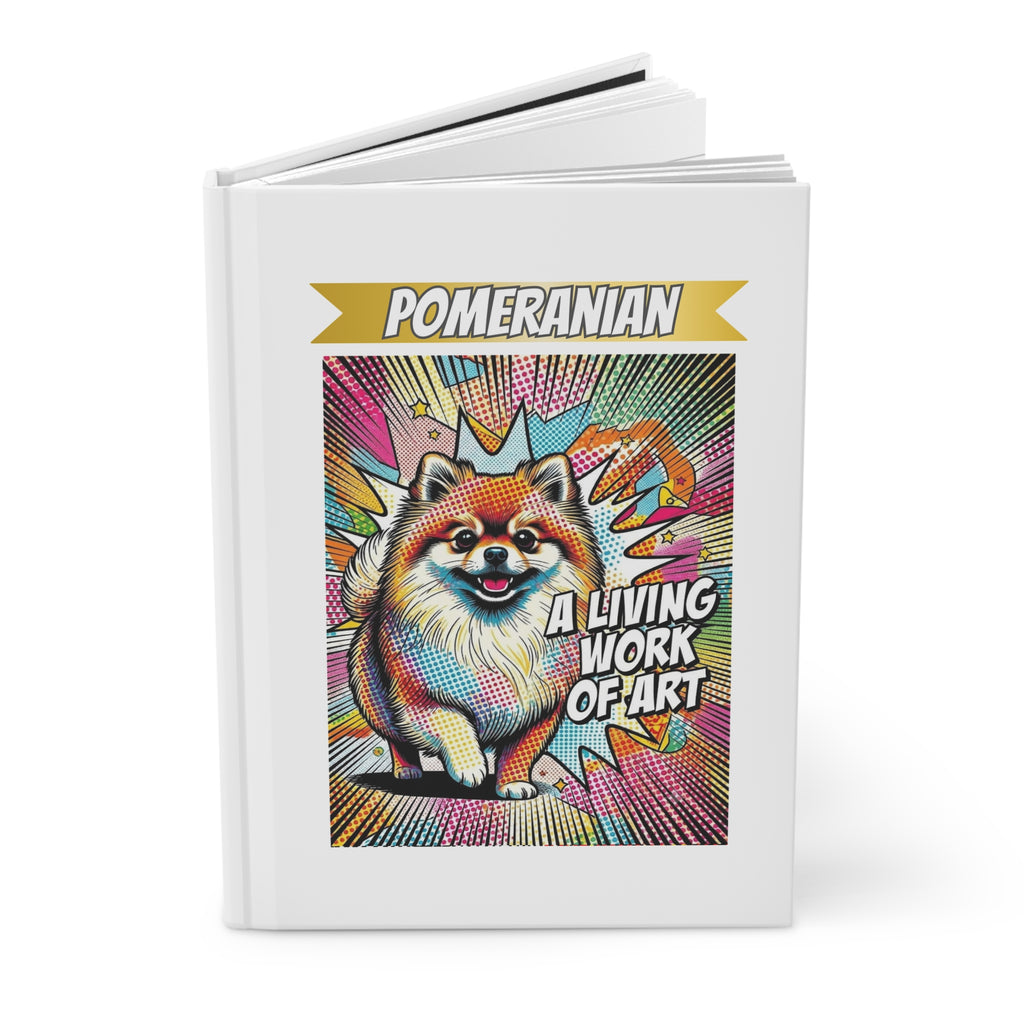 Pomeranian Notebook | Living Work of Art Collection | Pop Art