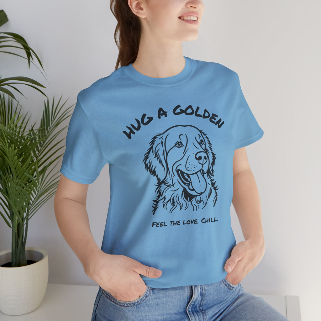 Golden Retriever T Shirt | Hug a Golden
