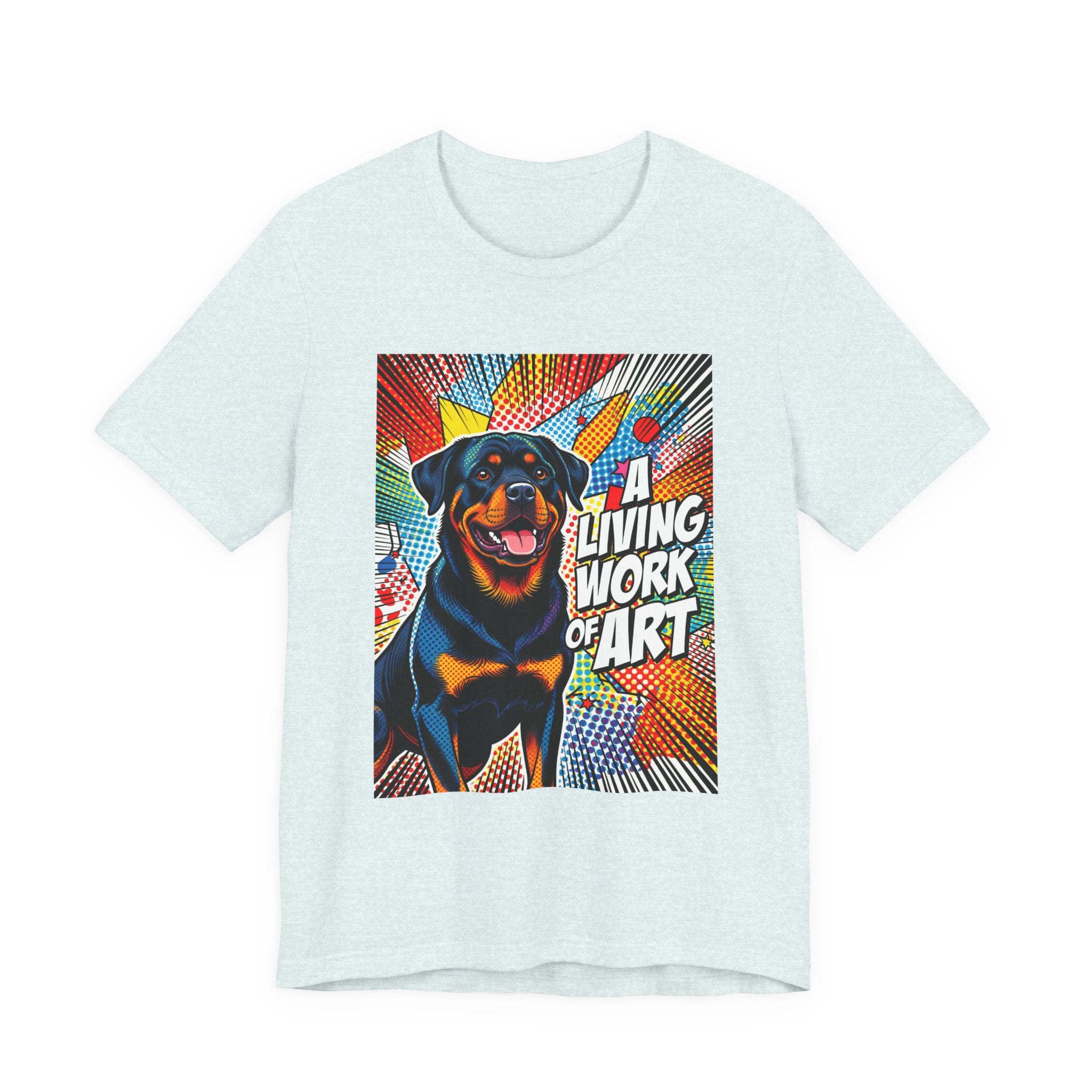 Rottweiler T Shirt | Living Work of Art Collection | Pop Art