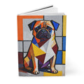 Pug Notebook | Living Work of Art Collection | Cubist Style