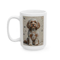 Cockapoo Coffee Mug | Living Work of Art Collection | Mosaic Style