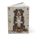 Bernese Mountain Dog Notebook | Living Work of Art Collection | Mosaic Style