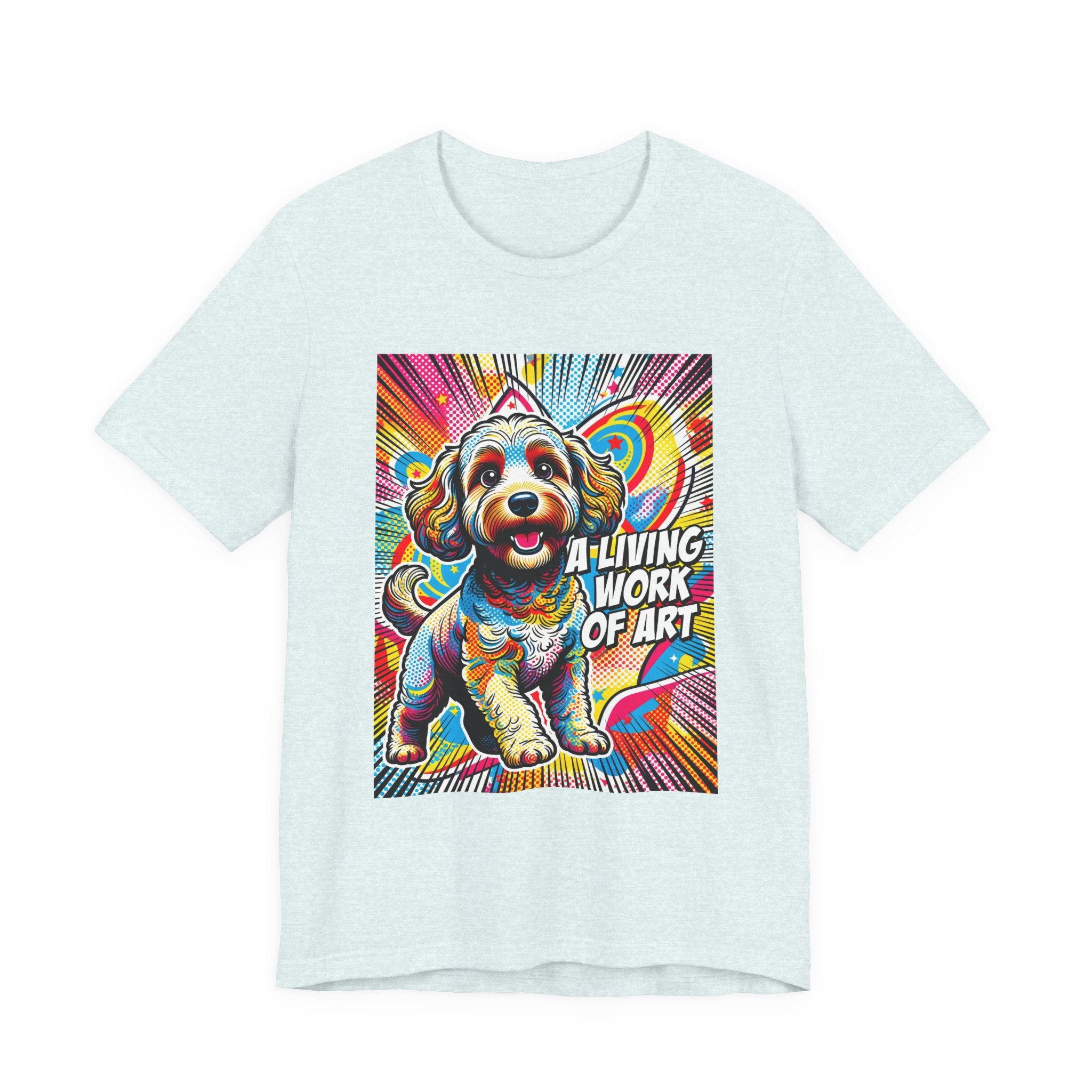 Schnoodle T Shirt | Living Work of Art Collection | Pop Art