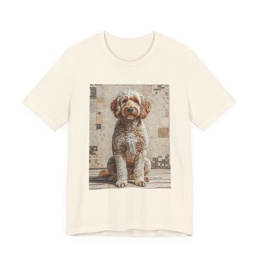 Goldendoodle T Shirt | Living Work of Art Collection | Mosaic Style