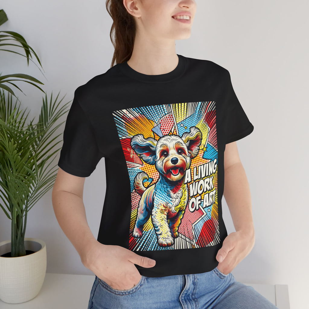 Cockapoo T Shirt | Living Work of Art Collection | Pop Art