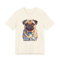 Pug T Shirt | Living Work of Art Collection | Pointillism Style