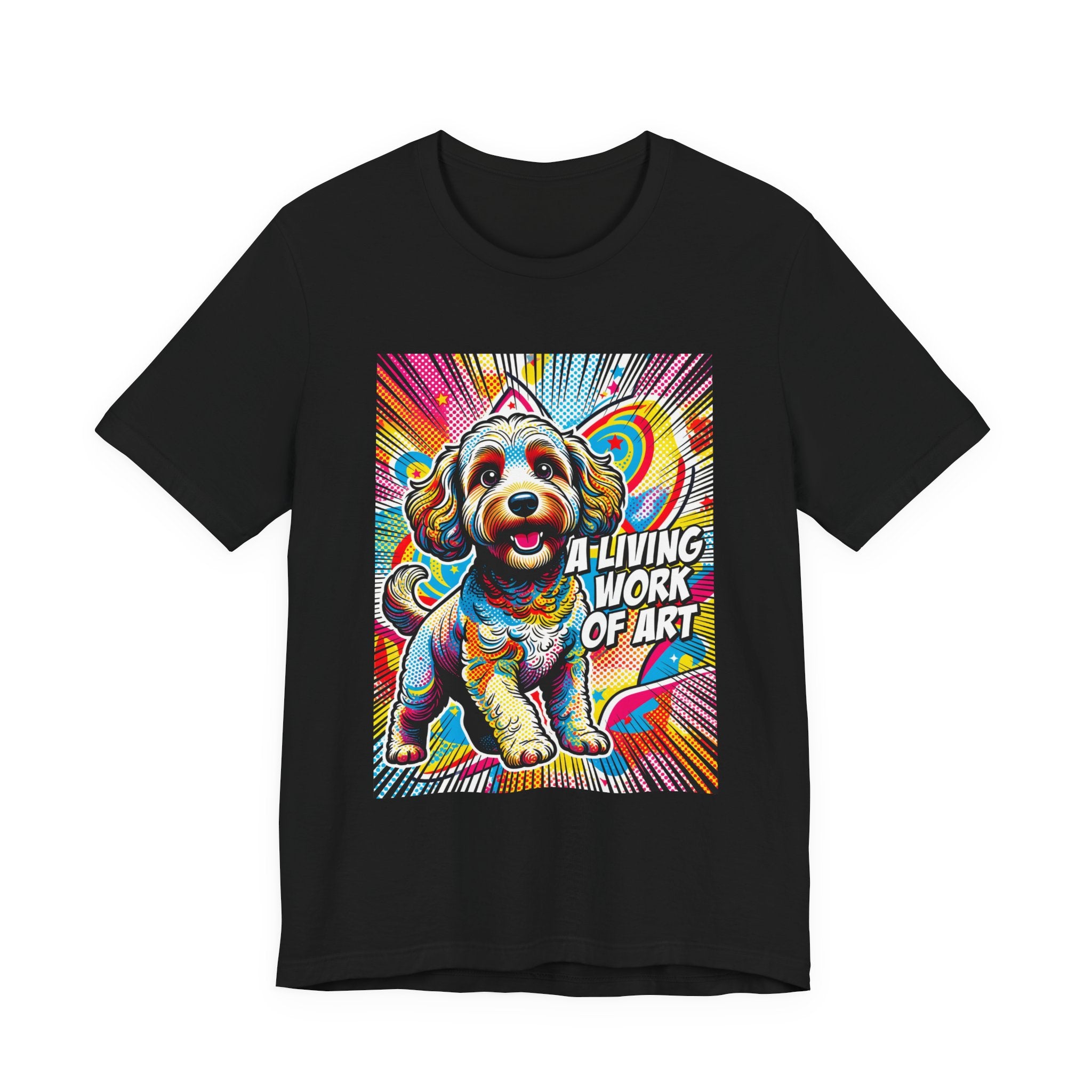Schnoodle T Shirt | Living Work of Art Collection | Pop Art