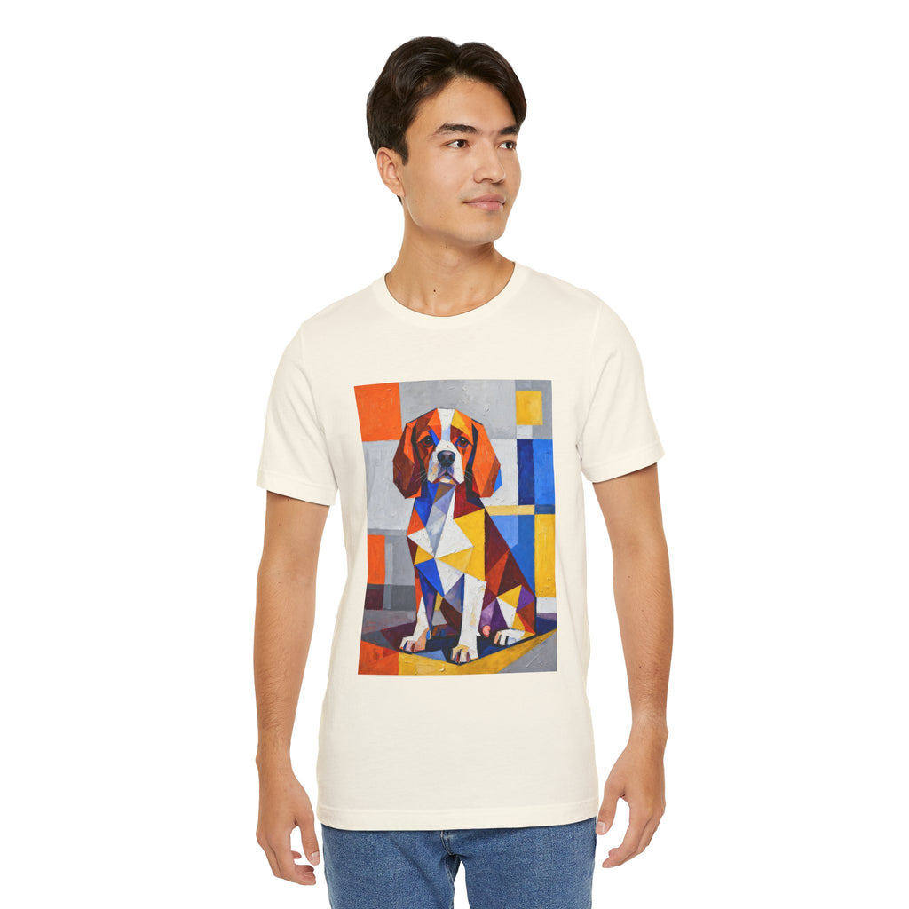 Cavalier King Charles Spaniel T Shirt | Living Work of Art Collection | Cubist Style
