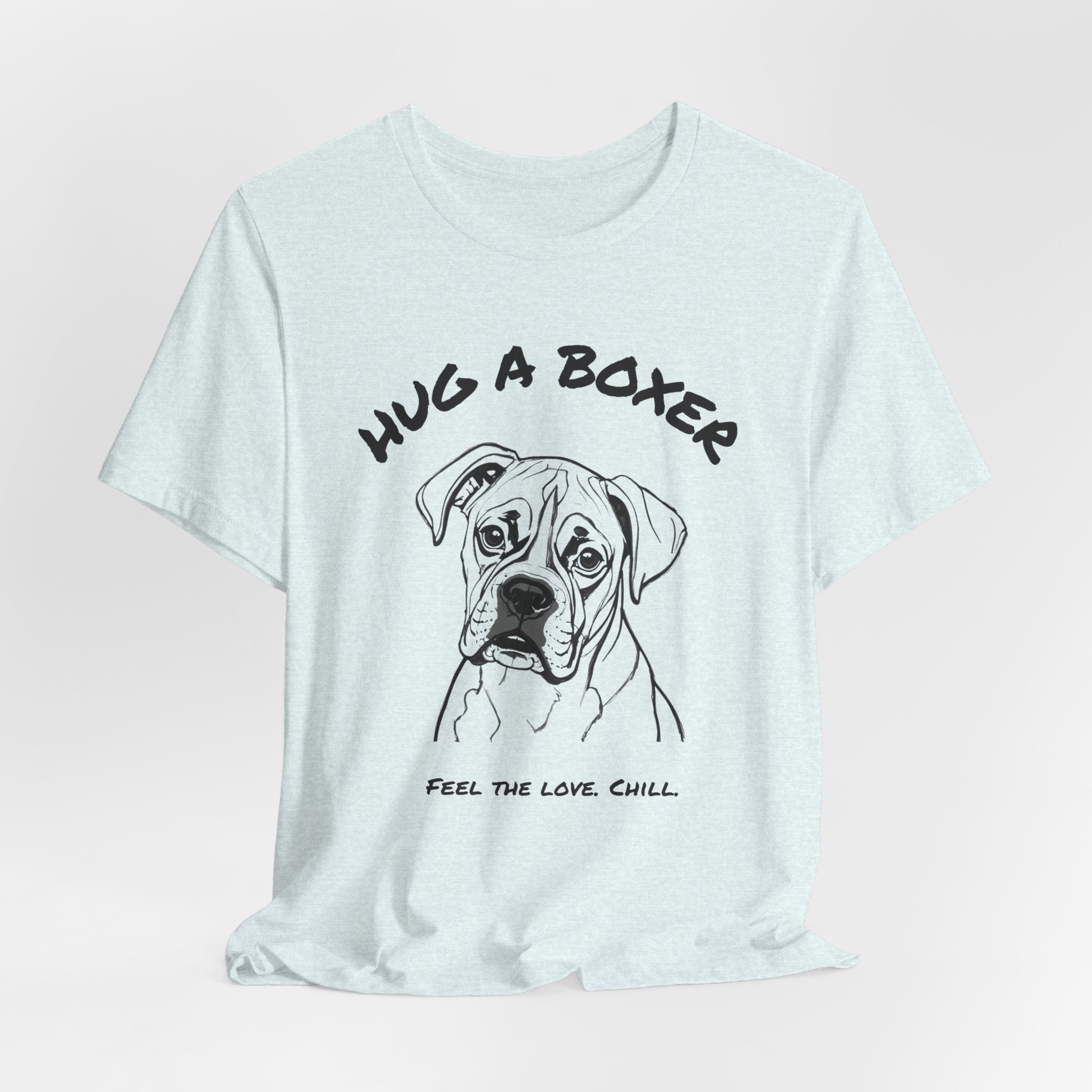 Boxer T Shirt | Hug a Boxer