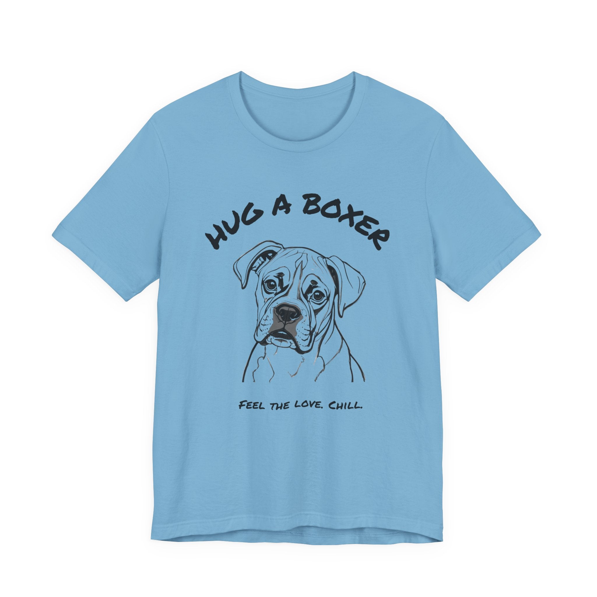 Boxer T Shirt | Hug a Boxer