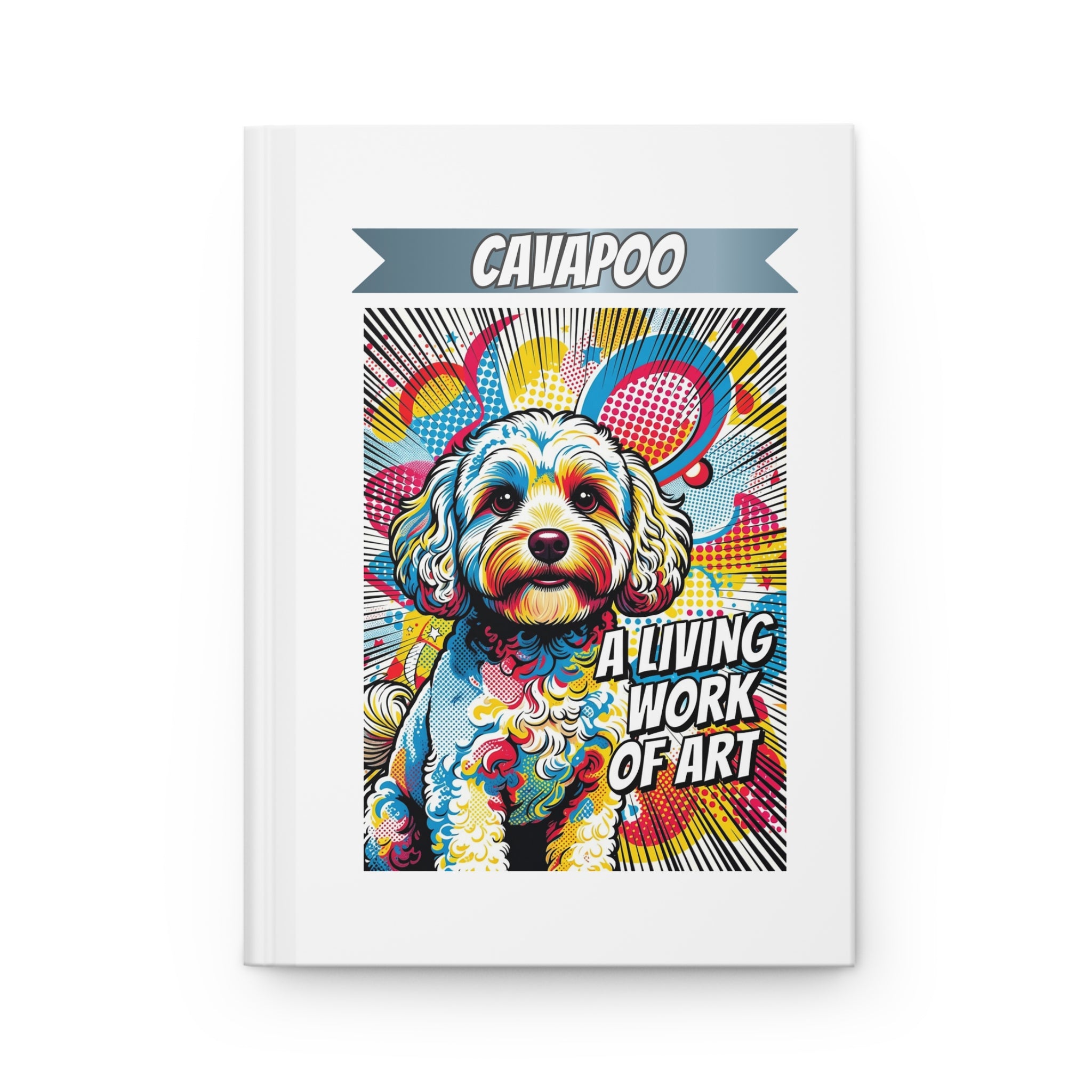 Cavapoo Notebook | Living Work of Art Collection | Pop Art