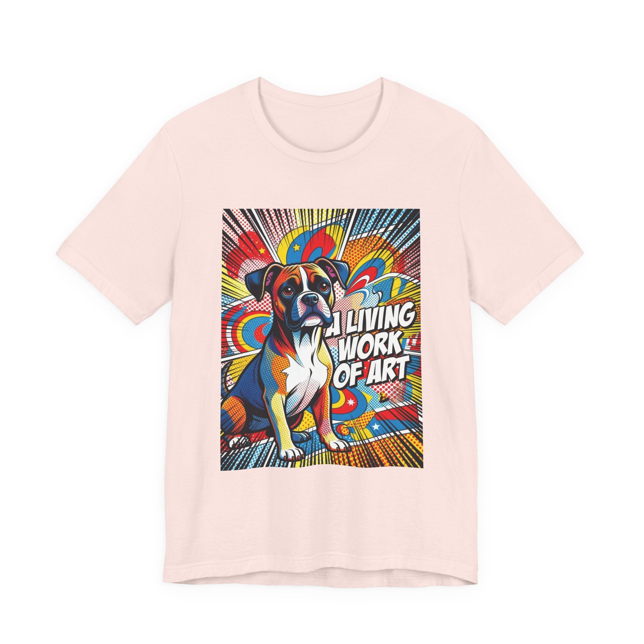 Boxer T Shirt | Living Work of Art Collection | Pop Art