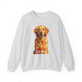 Golden Retriever Sweatshirt | Living Work of Art Collection | Pointillism Style