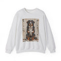 Bernese Mountain Dog Sweatshirt | Living Work of Art Collection | Mosaic Style
