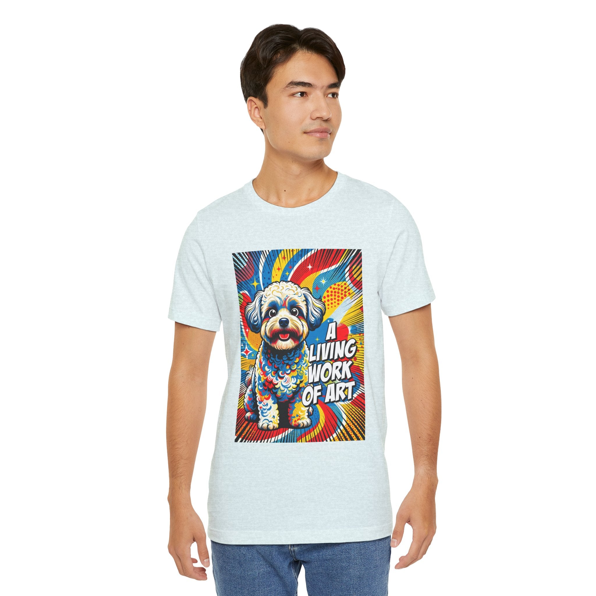 Shih-Poo T Shirt | Living Work of Art Collection | Pop Art