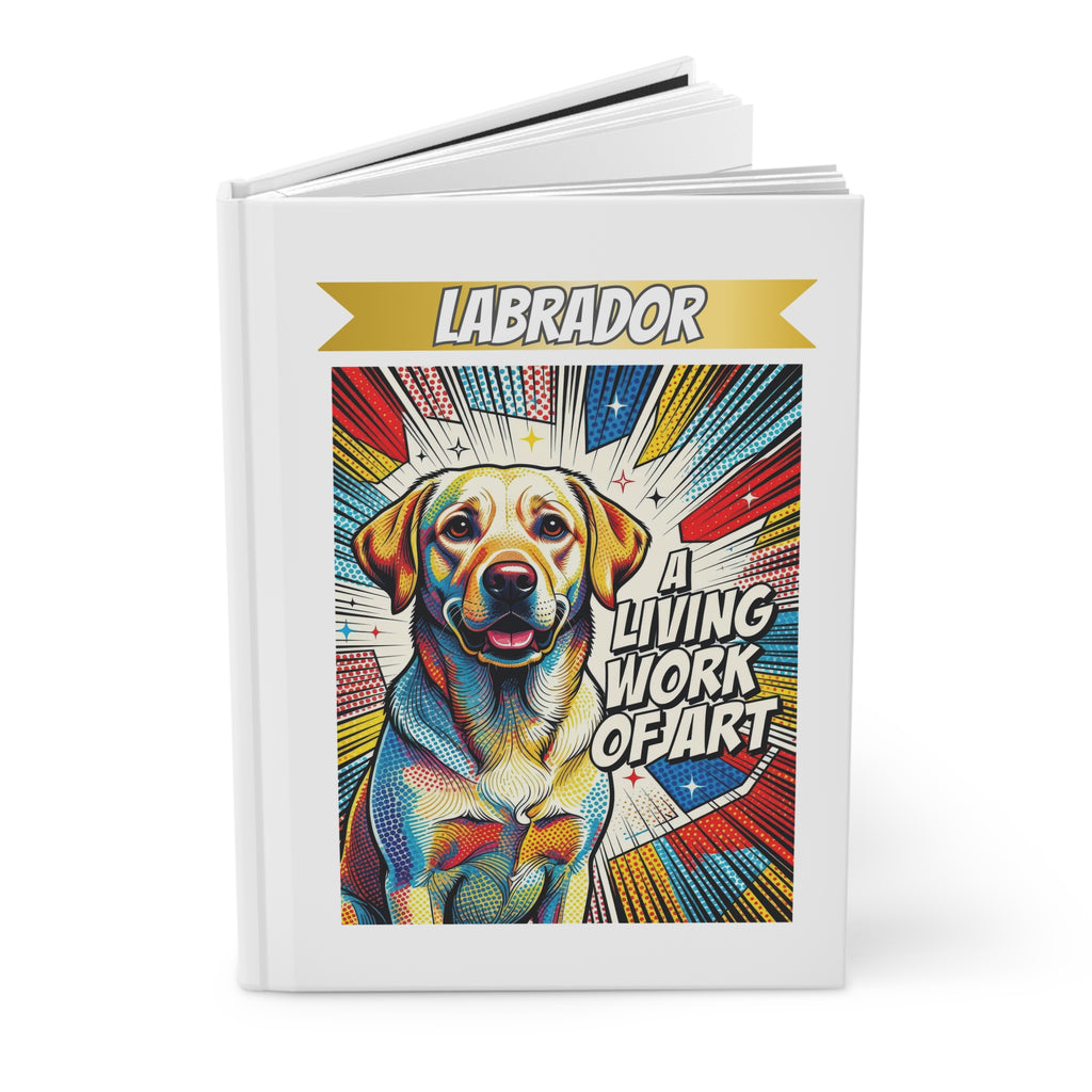 Labrador Retriever Notebook | Living Work of Art Collection | Pop Art