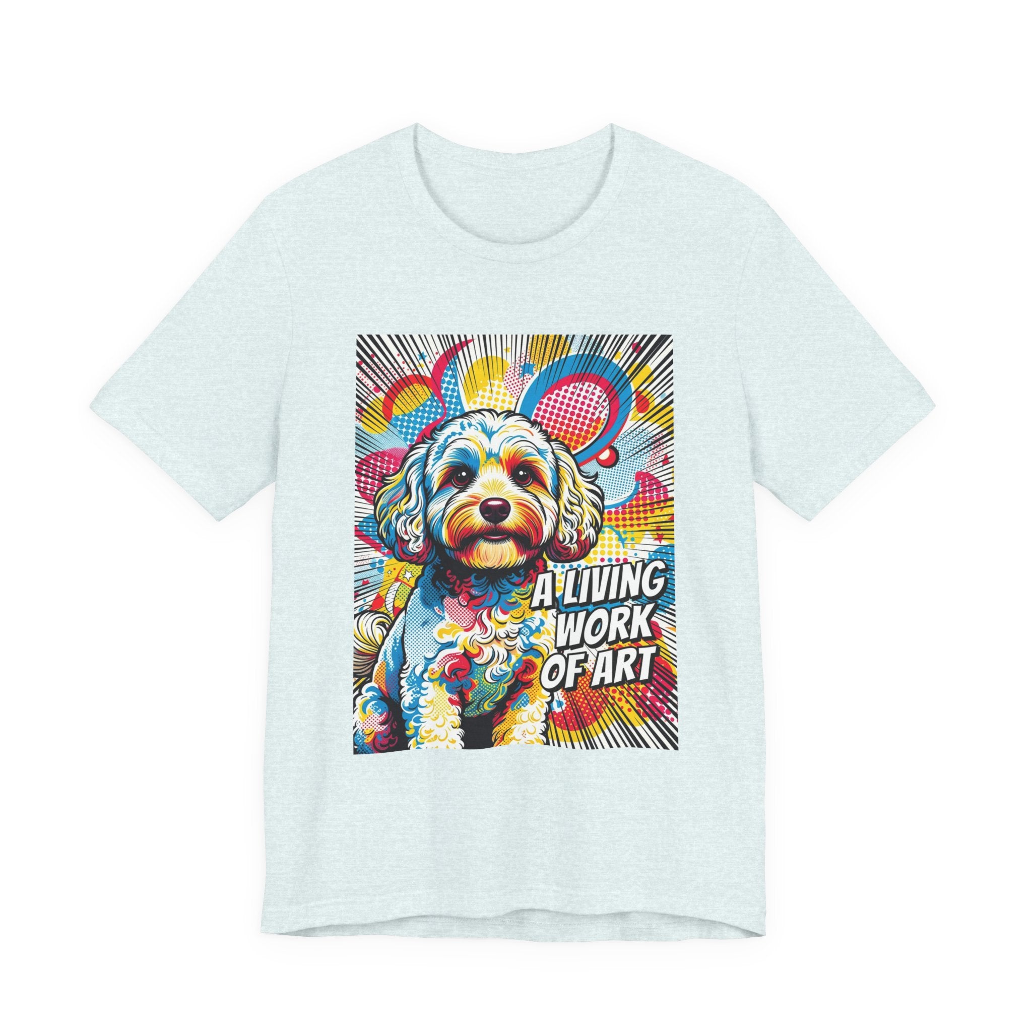 Cavapoo T Shirt | Living Work of Art Collection | Pop Art