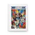 Cavalier King Charles Spaniel Notebook | Living Work of Art Collection | Pop Art