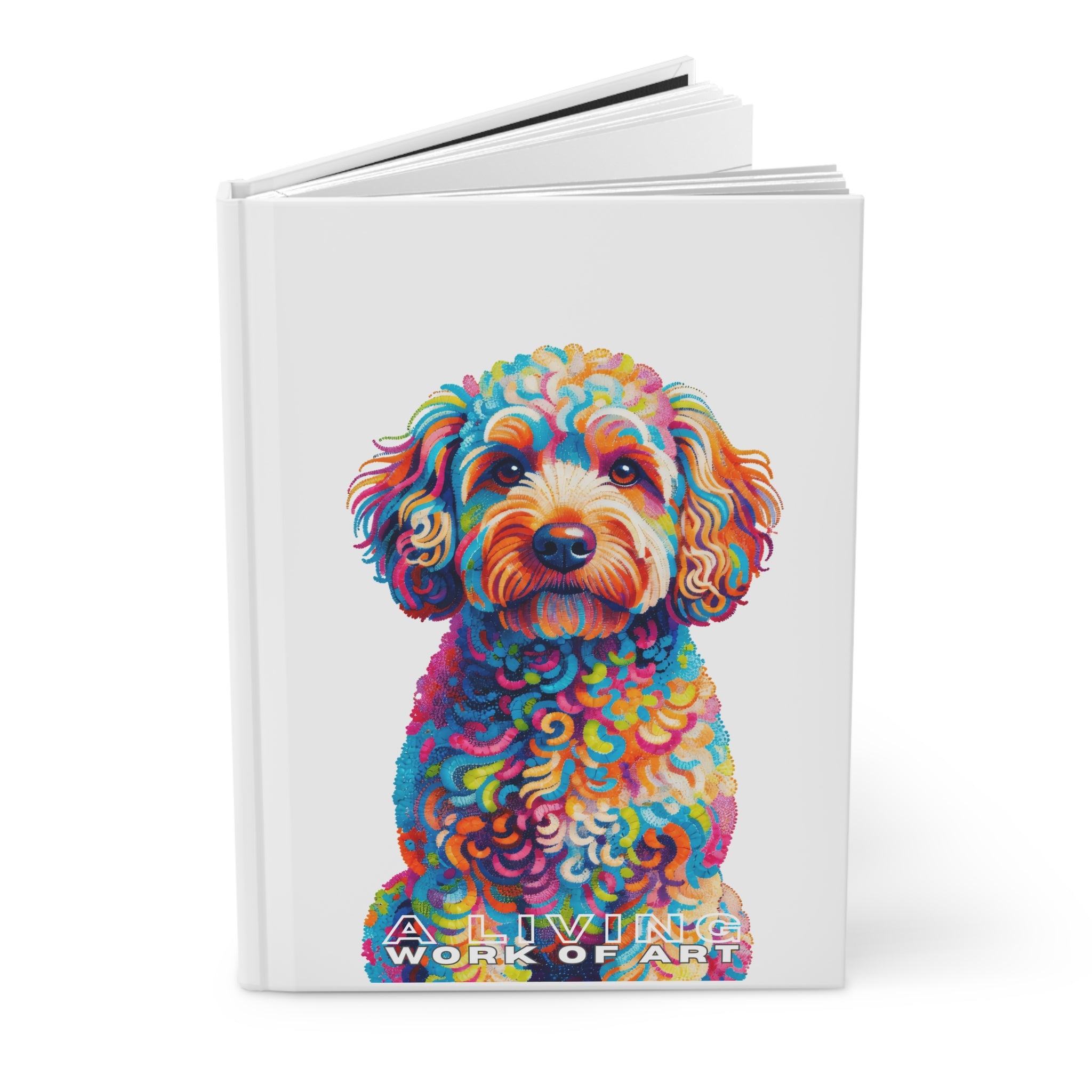 Schnoodle Notebook | Living Work of Art Collection | Pointillism Style