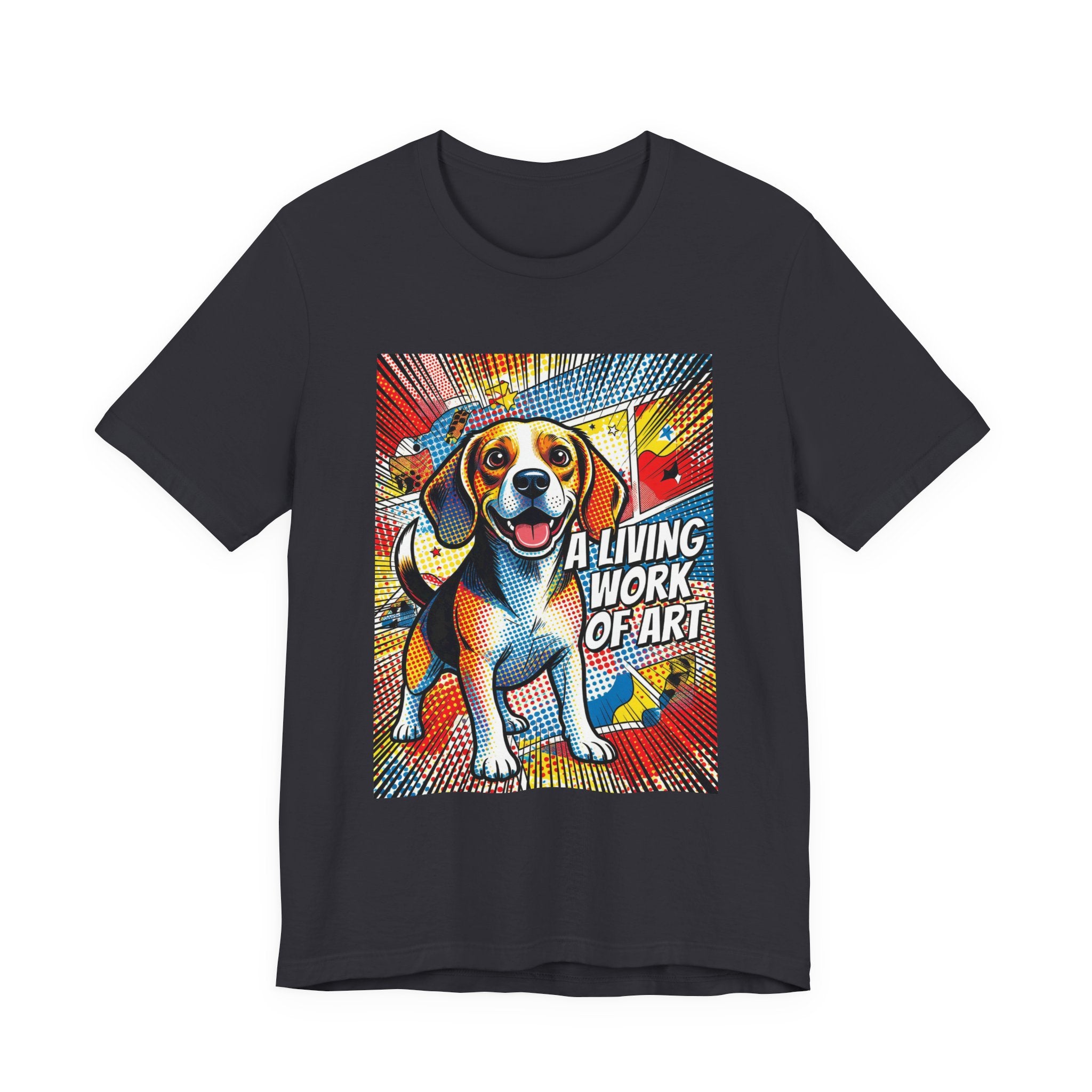 Beagle T Shirt | Living Work of Art Collection | Pop Art