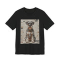 Schnauzer T Shirt | Living Work of Art Collection | Mosaic Style